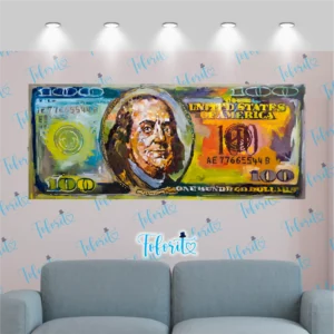 Bastidor 100 USD Acuarela