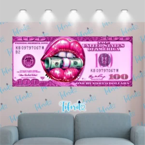 Bastidor Dolar Rosa GlamLips