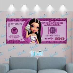 Bastidor Dolar Rosa Diva Hello Kitty