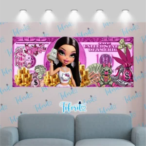Bastidor Dolar Rosa Diva Bratz