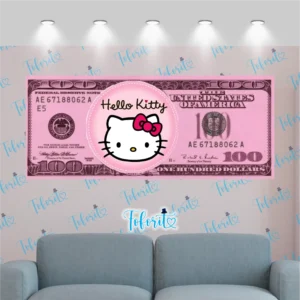 Bastidor Dolar Rosa Hello Kitty