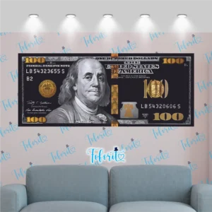Bastidor 100 USD Black