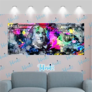 Bastidor 100 USD Colorfull