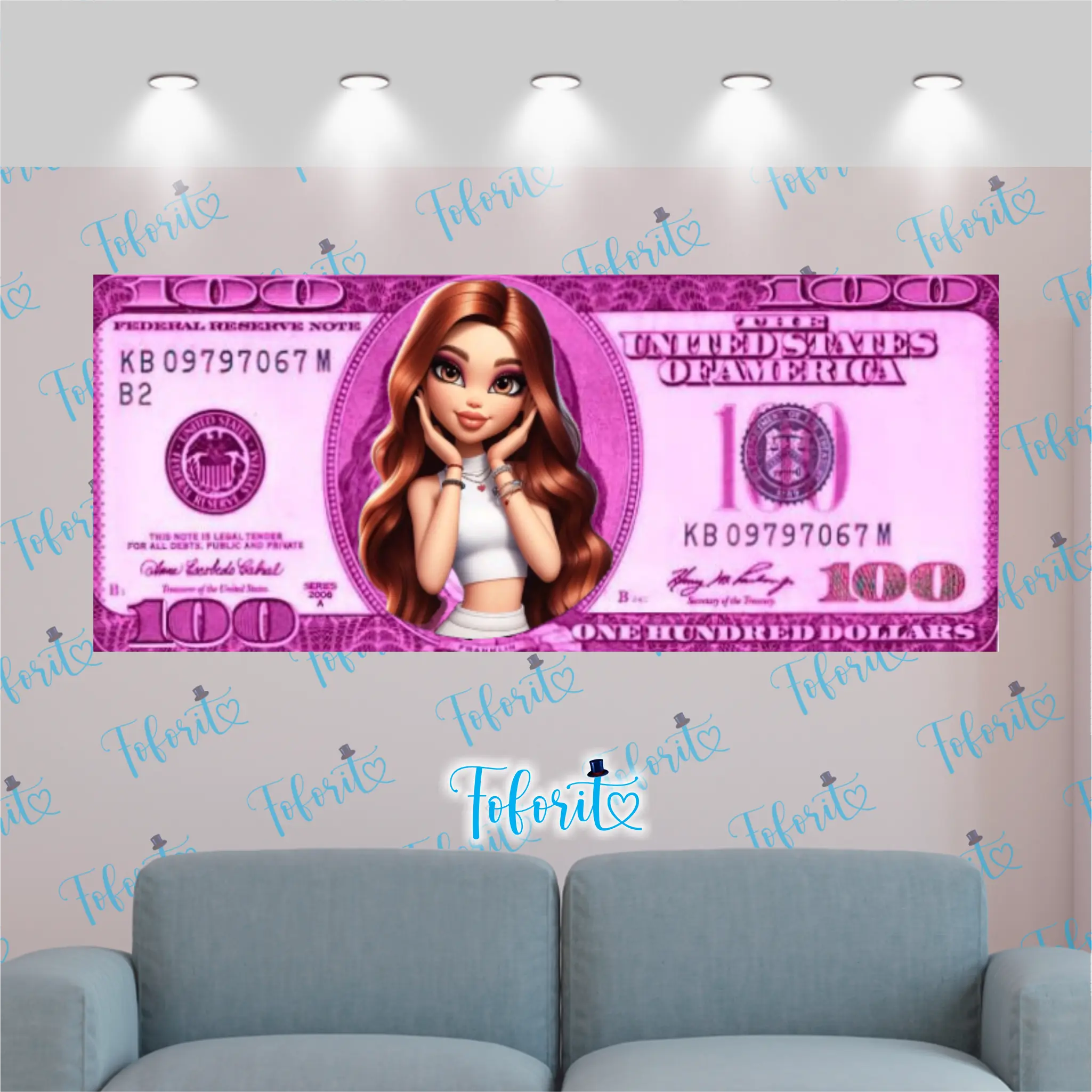 Bastidor Dollar Rosa Diva